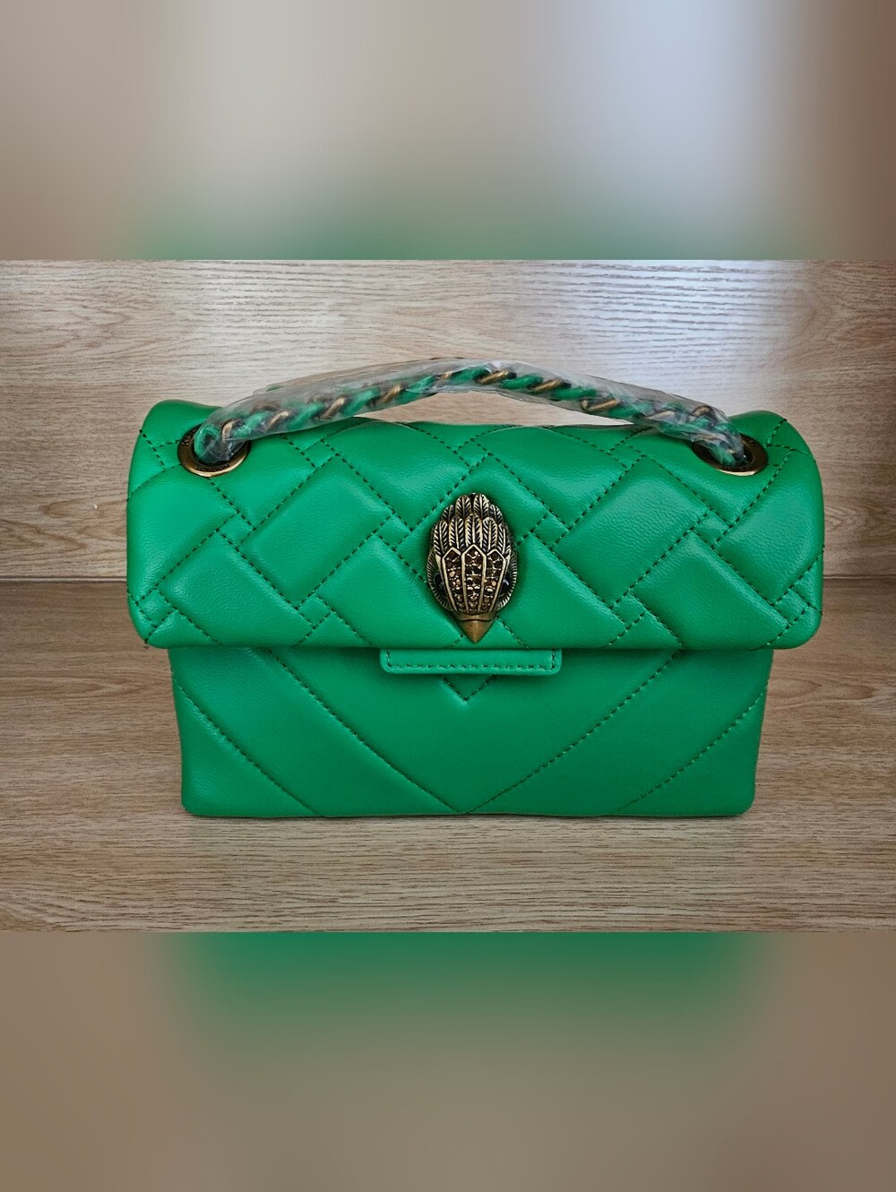 Kurt Geiger London Kensington Leather Mini Crossbody Bag.